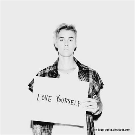 Lirik Lagu Love Yourself - Justin Bieber | Lirik Lagu Dunia