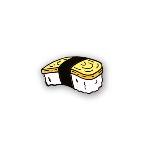 Buy On Point Pins Japan: Tamago (Egg) Nigiri Sush Tamagoyaki Food ...