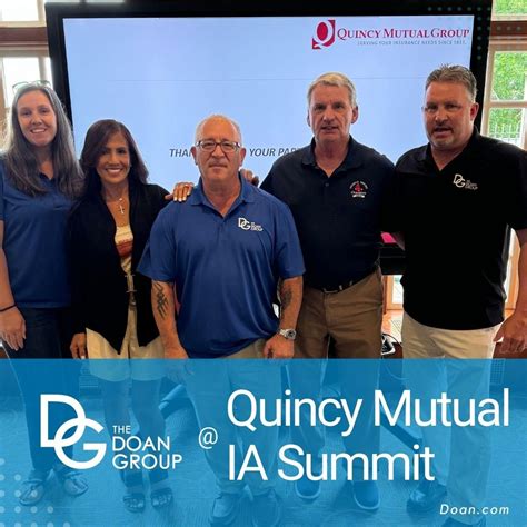 Quincy Mutual Group hosted an IA summit on August 8 for the northeast ...