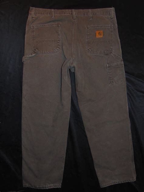 Carhartt Flannel Lined Dungaree Fit Carpenter Pants 40 X 32 - Etsy
