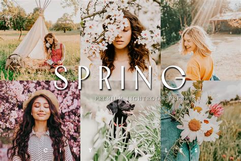 Soft Moody Vibrant Spring Lightroom Presets - FilterGrade