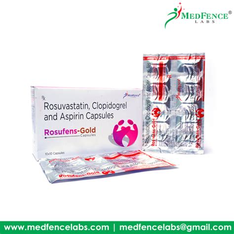 ROSUFENS-GOLD Capsules MEDFENCE LABS