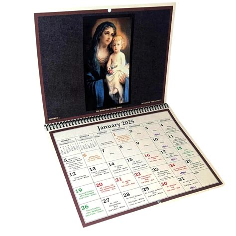 2025 Traditional Catholic Latin Mass Liturgical Calendar - Latin Mass ...