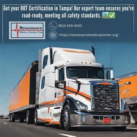 DOT Certification in Tampa: Your Path to Professional Driving Success ...