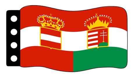 Austrian hungarian empire flag