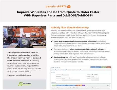 Image result for Tutorial On JobBOSS Creating a Quote