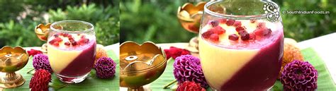Pomegranate custard pudding-How to make-Step by step photos
