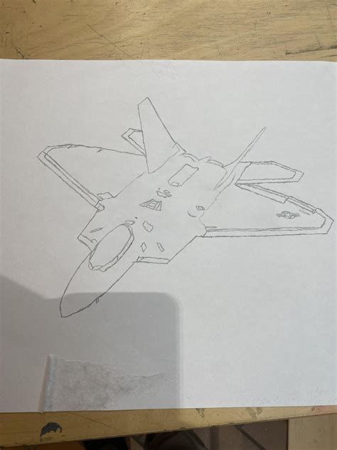 F 22 Drawing F 22 Raptor Poster