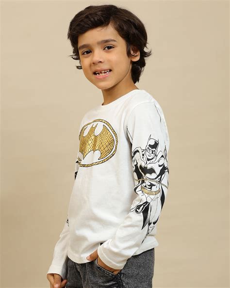 Batman Printed Regular Fit Tshirt For Boys – Kidsville