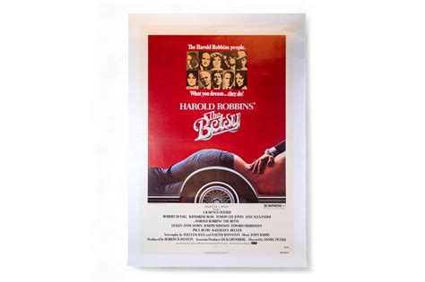 Bonhams Cars : 'The Betsy' movie poster,