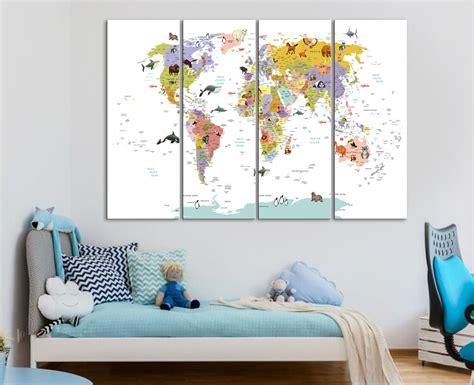 World Atlas Map for Kids 的图像结果