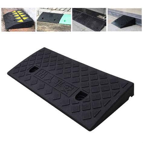 Buy car ramps for oil changes Portable Curb Ramp Lightweight Plastic Threshold Ramp for Loading ...