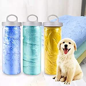 PoochBox Suede Material Bath Towel Ultra-Absorbent Dog Towels Machine ...