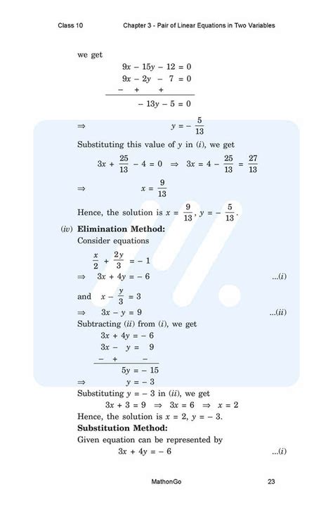 Image result for Chapter 3.1 Maths Class 10