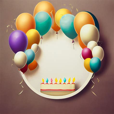 Free Download Happy Birthday Card Background Image