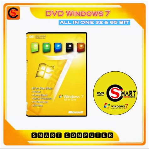 Image result for Windows 7 32 64-Bit CD