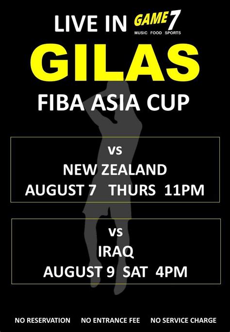 FIBA ASIA CUP - GILAS vs IRQ, Lot 13 Blk 5 Congressional Avenue ...