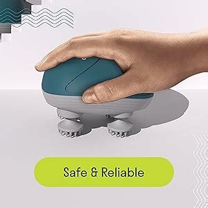 Caresmith Revive Scalp Massager | 96 Silicon Kneading Points with ...