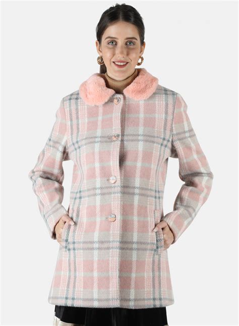 Buy Women Multicolor Check Coat Online in India - Monte Carlo