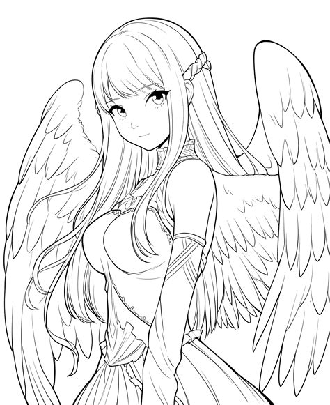 Printable Coloring Pages Anime [2025]