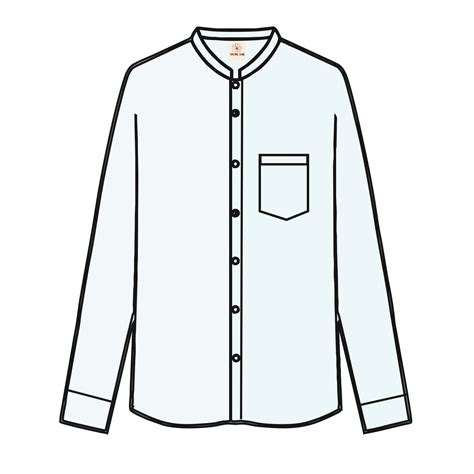 Band collar shirt full sleeve – Spring Soul