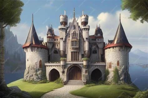 Castle Front View 的图像结果