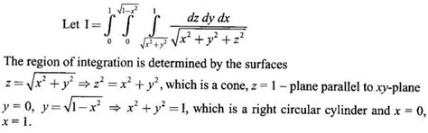 Triple Integral in Cartesian Coordinates - Worked Examples, Exercise ...