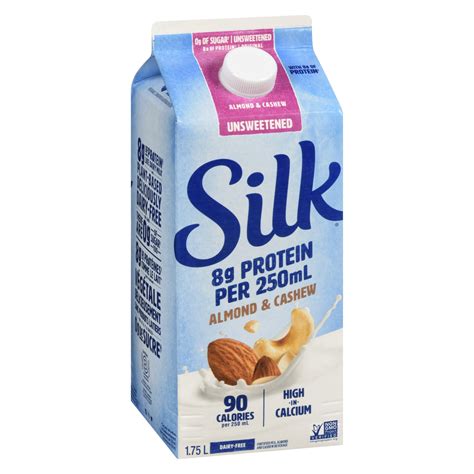 Almond Cashew Milk Nutrition Facts at Stanley Blake blog