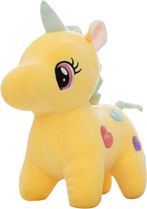 Tickles Yellow Super Soft Plush Cute Unicorn Stuffed Soft toy For Kids ...
