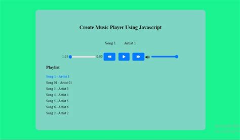 Image result for Player/Radio HTML Player JavaScript