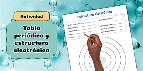 Plantilla Electrones de Valencia PDF - Twinkl Colombia