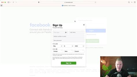 Creating a Facebook Account 的图像结果