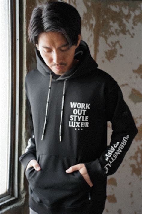 【LUXE/R】(45930) ロゴ柄 裏毛スウェットパーカー | LUXE/R