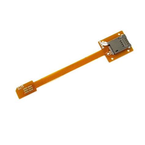 RoHS Standard UIM SIM Card Male to Female Extension Flat FPC Cable ...