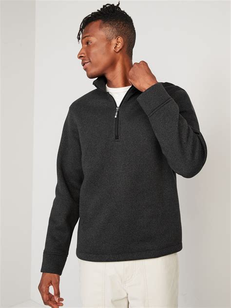 oldnavy dark grey quarter zip – Blannca