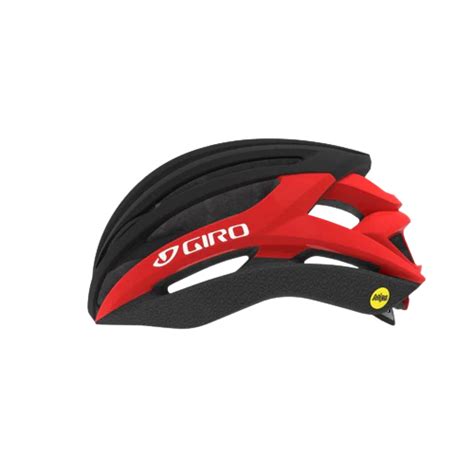 GIRO HELMET SYNTAX MIPS MATTE BLACK/BRIGHT RED