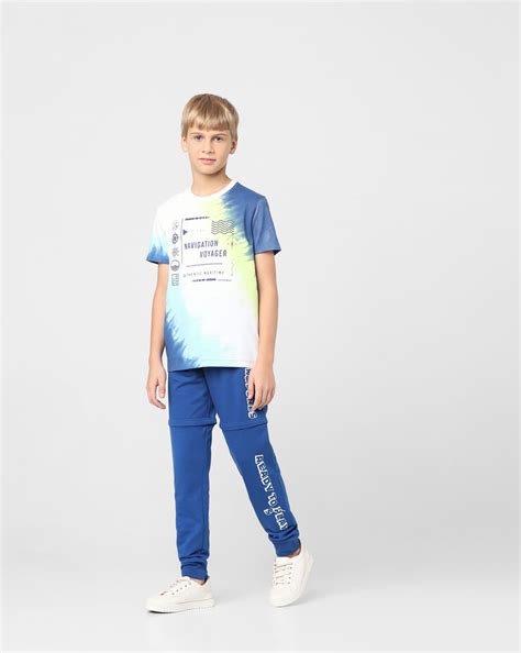 Buy Boys White Printed Crew Neck T-shirt Online at Jack & Jones Junior ...