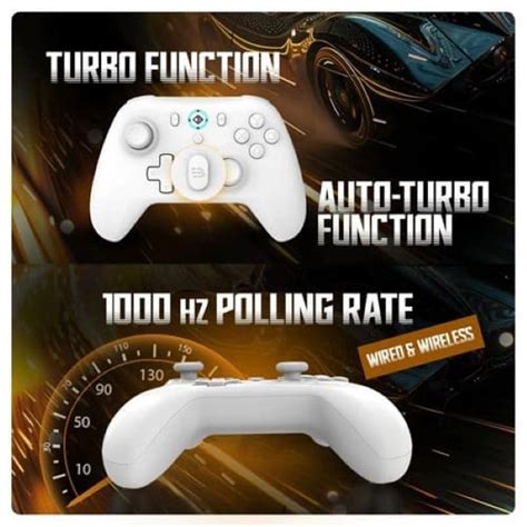 Cosmic Byte Blitz Wireless Plus Wired Gamepad for PC (white) - Clarion ...
