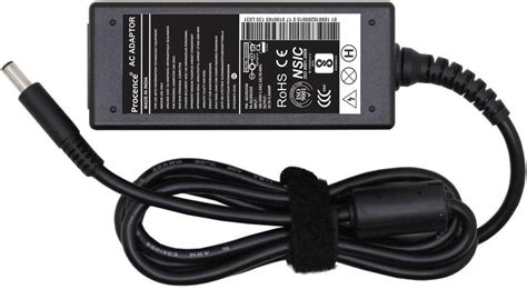 Procence Laptop Charger for Dell Dell Latitude 0.5 19.5v 2.31a 45w pin ...