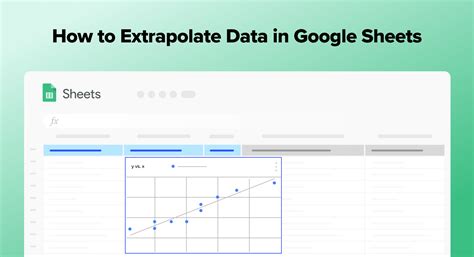 Image result for How to Extrapolate Google Sheets Plot