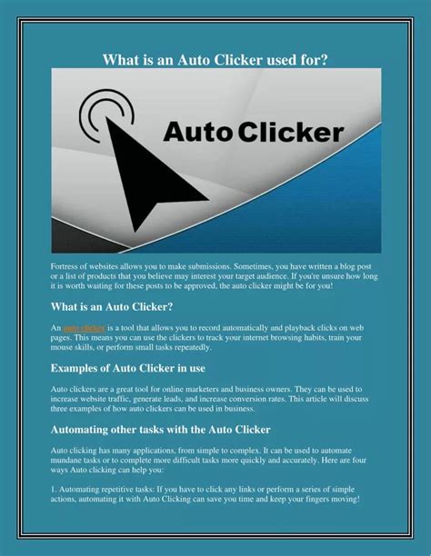 Image result for What Is Auto Clicker