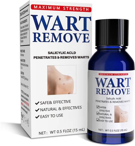 Amazon.com: HLHXGQ Wart Remove, Salicylic Acid Wart Remover, Fast ...