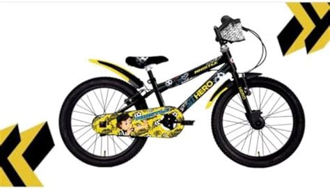 Buy Hero Cycle Whistle Unisex-Baby 20T Kids Bike Weight Capacity- 25.5 ...