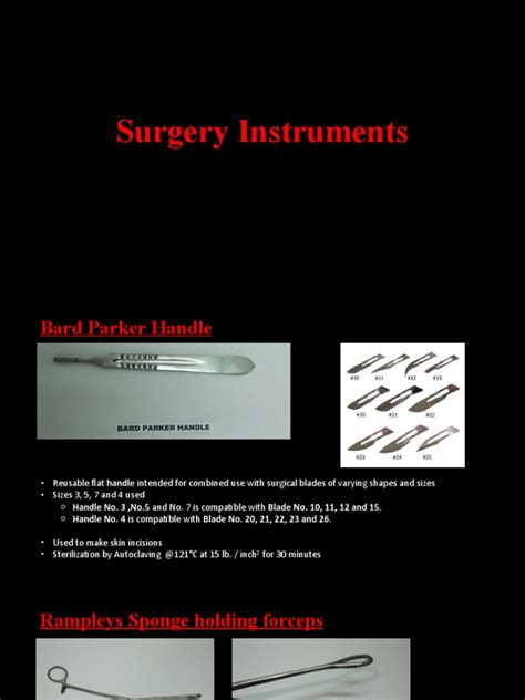 Medical Instruments Guide 的图像结果