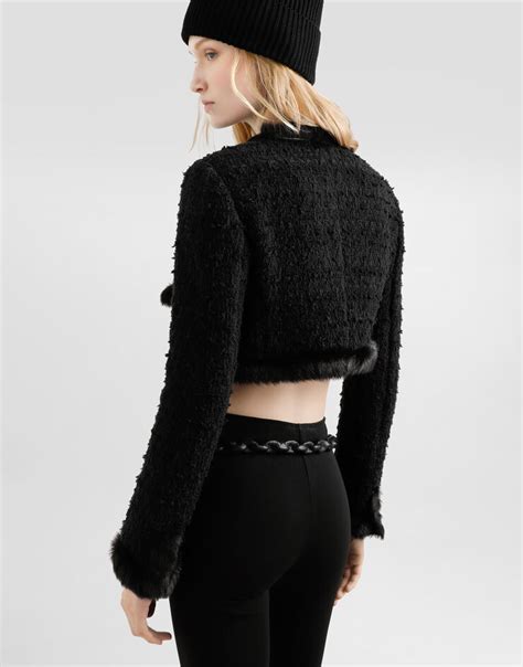 Single-breasted mat jacket in Black for Women | Dolce&Gabbana®