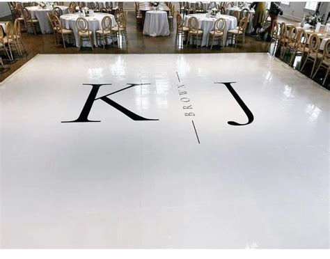 Dance Floor Decal | Wedding Floor Decal | Vinyl Floor Decals | High ...