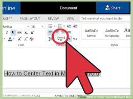 Image result for How to Do Alignment in Word