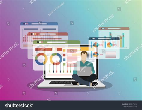 Business People Graph PNG 的图像结果