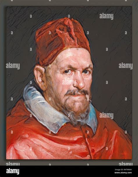Portrait Of Innocent X Diego Velazquez