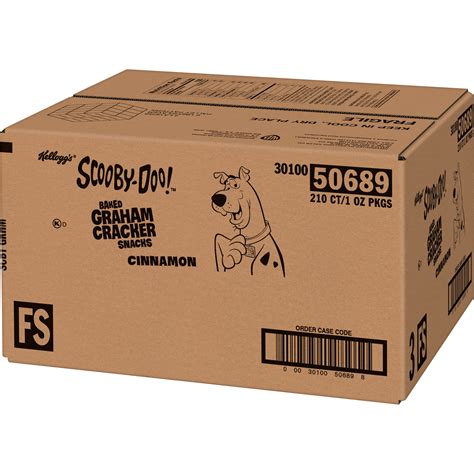Kellogg's Scooby-Doo Cinnamon Graham Cracker Snacks